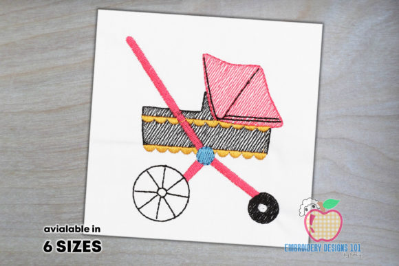 Baby Carriage Sketch