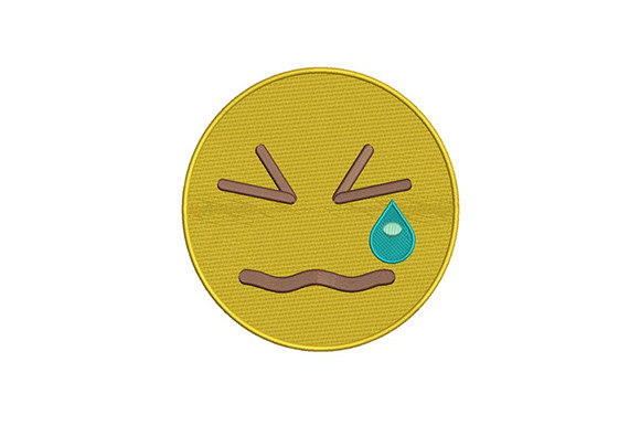 Crying Emoji Design
