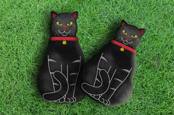 Cute Cat Stuffie ITH