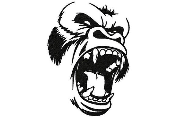 Gorilla Roaring