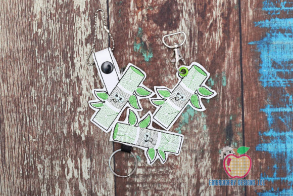 Plant of Sugarcane Keyfob Embroidery Review