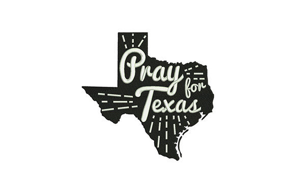 Pray for Texas Sign