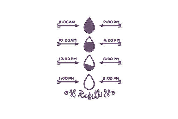 Purple Timeline Refill