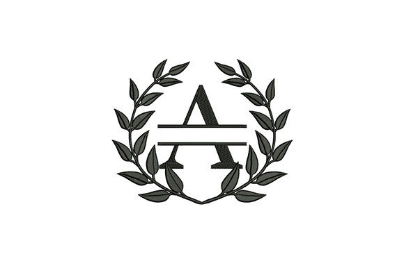 Wreath Font Design